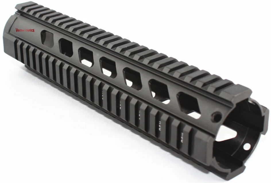 Векторная оптика тактическая t серия 10 дюймов Бесплатная поплавок Handguard Quad Rail Mount