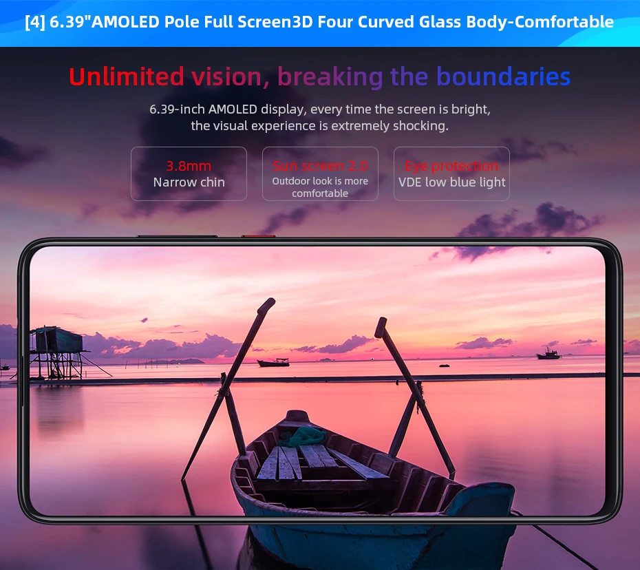 Xiaomi Redmi K20 Pro 8 Гб 128 ГБ восьмиядерный смартфон Snapdragon 855 с глобальной ПЗУ 6,3" AMOLED камера 48 МП 4000 мАч телефон nfc