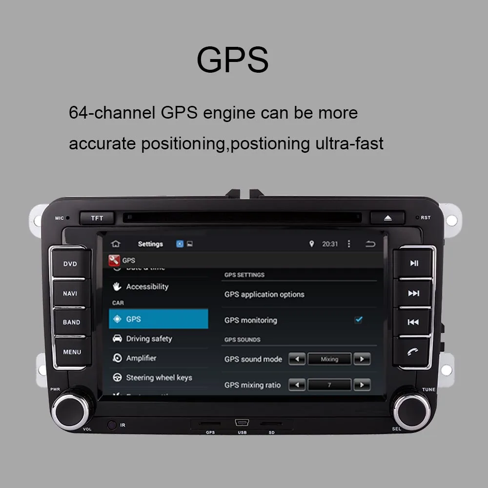 2 DIN Android 9,0 автомобильный dvd-плеер для SKODA OCTAVIA/FABIA/SUPERB 2005 2010 с BT wifi RDS навигация Мультимедиа радио головное устройство