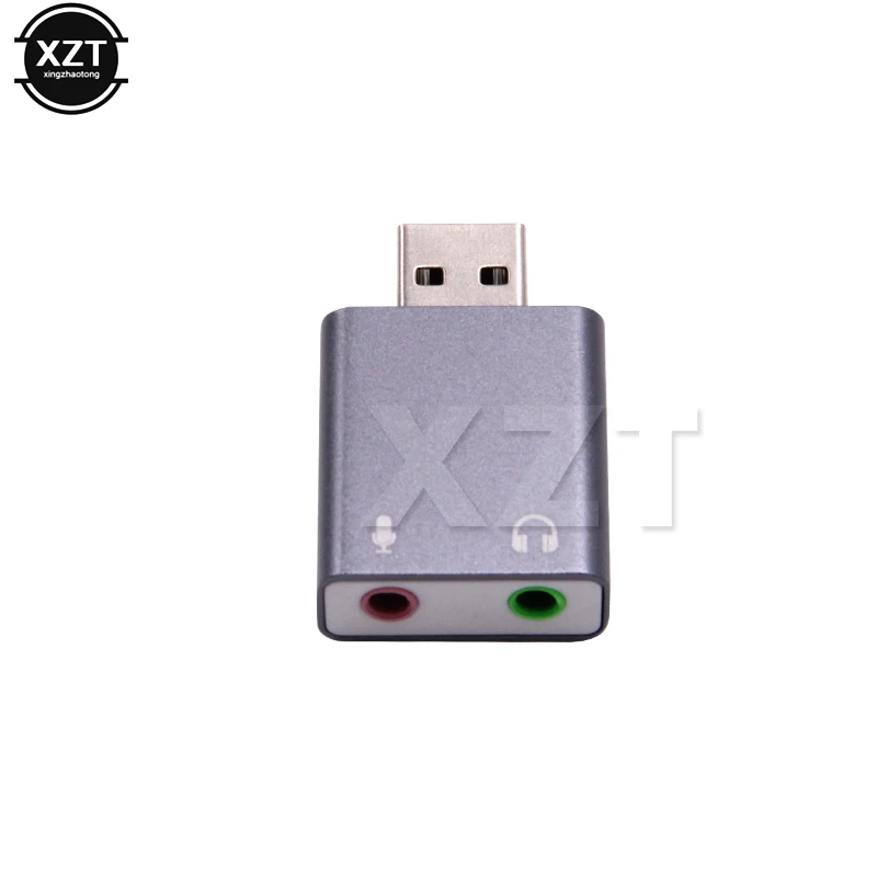 Высокое качество Внешний USB звуковая карта ультра-портативный Hi-Fi волшебный голос 7.1ch микрофон в портом аудиовыхода диск плагин звук