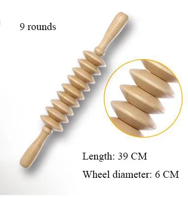 Массажная штанга высокой плотности для йоги 14 кругов | Красота и здоровье