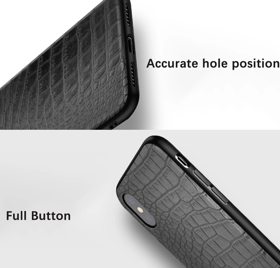 Роскошный чехол из искусственной кожи для Iphone X 8 7 Plus 6S XS MAX XR телефона с