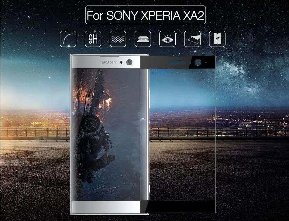 Xinyada 2 шт закаленное стекло для sony Xperia L2 XA2 Ultra Plus Защитная пленка для ЖК-экрана полное покрытие