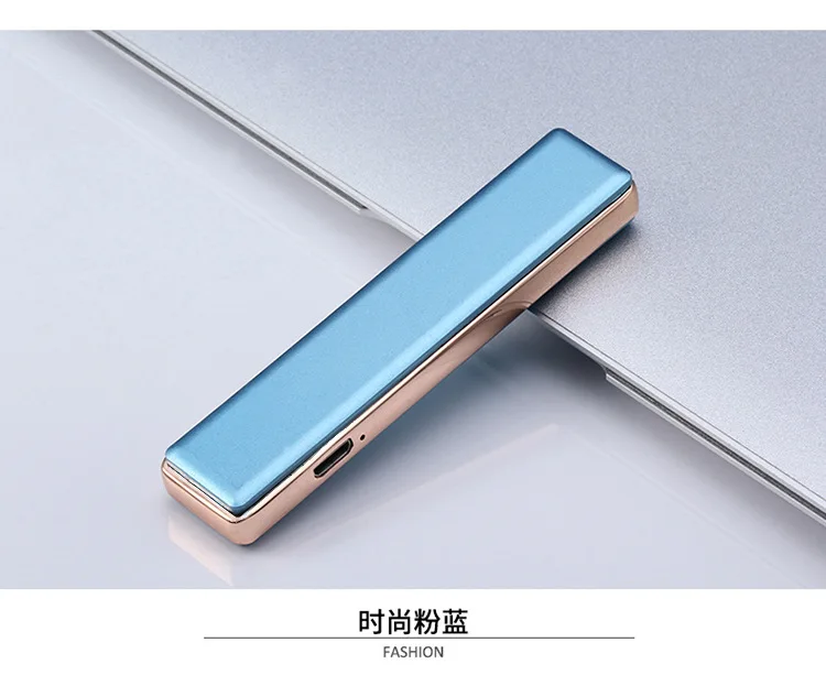 Классическая Usb зарядка точечный детектор дыма положительный пластиковый корпус Зажигалка перезаряжаемая