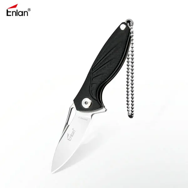 g10 handle Enlan EW148 12C27 стальной, G10/деревянная ручка складной нож инструмент для выживания кемпинга охотничий карманный нож тактический edc Открытый инструмент - Цвет: g10 handle