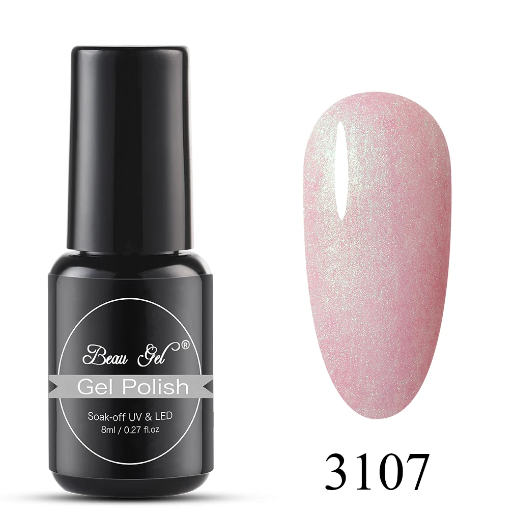 Beau гель 8 мл для ногтей художественный Гель лак Полупостоянный замачиваемый