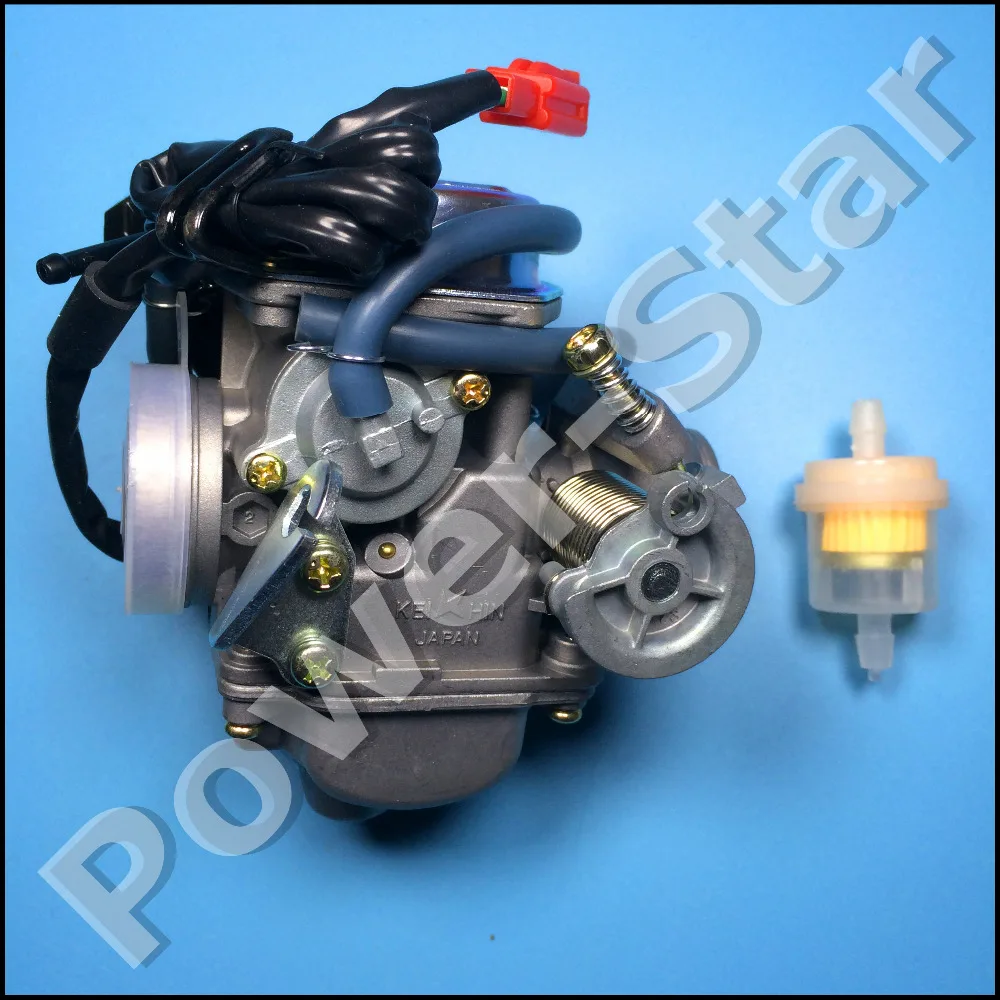 Карбюратор CARB GY6 125cc 150cc скутер Мопед 152QMI 157QMJ ATV Gokart Roketa Taotao Sunl китайский PD24J |