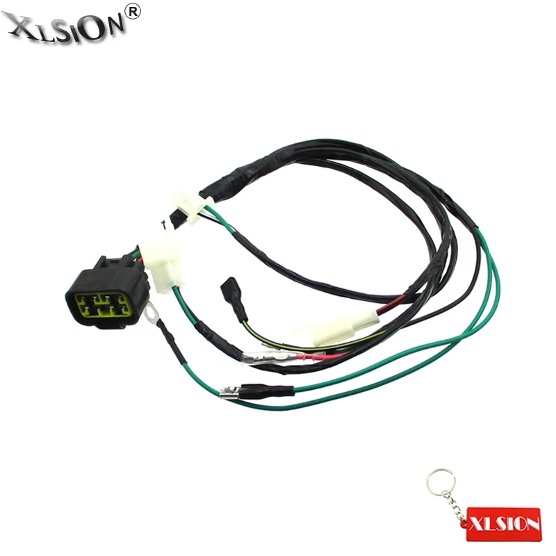 XLSION Pit Dirt Bike Zongshen цифровой жгут проводов для 125HO 125cc 140cc Z155 155cc двигатель с масляным