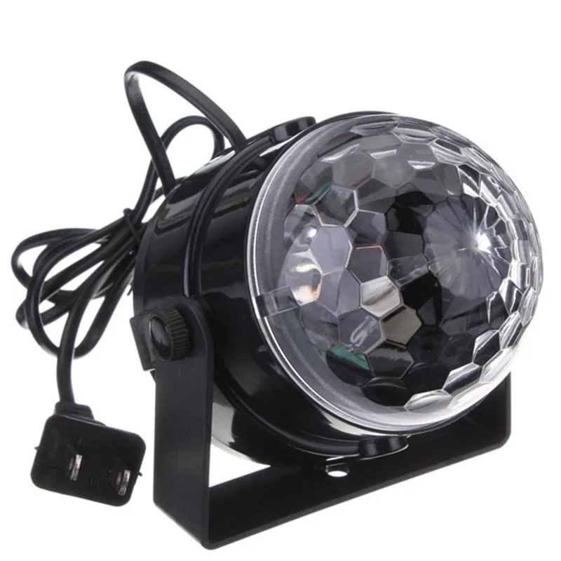 Лазерный проектор 5 Вт RGB светодиодный кристалл магический шар сценический эффект светильник авто голос Управление DMX ДИСКО вечерние DJ клуб KTV лампа