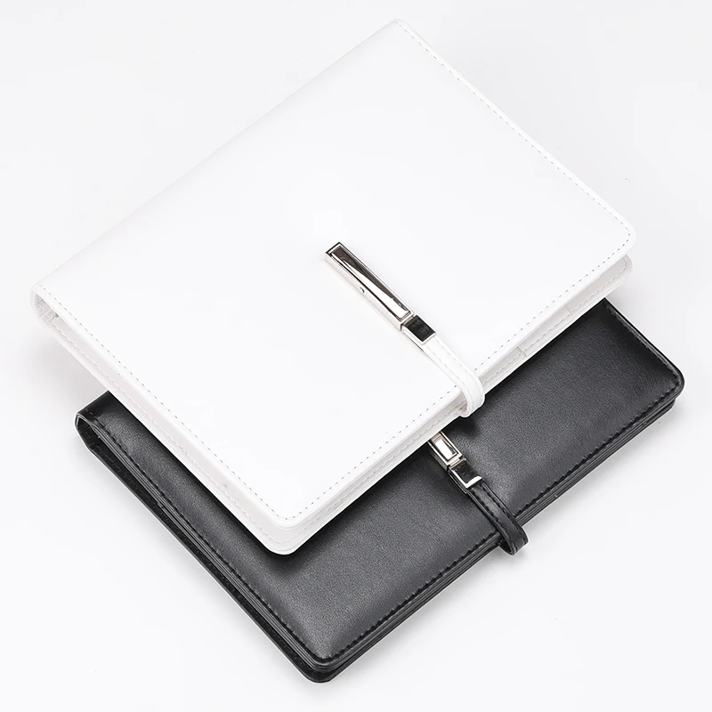 

Long Lock A5 Looseleaf Notebook Fur Business Notebook Creative Retro Diary Gift Box