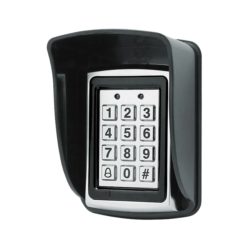 Direct Factory Cover For RFID Access Control Metal Keypad Rainproof Case To Protect Controller Machine Black Waterproof | Безопасность и