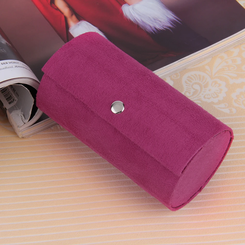 GNBOLI 3 слойная коробка для ювелирных изделий цилиндрический Органайзер круглая