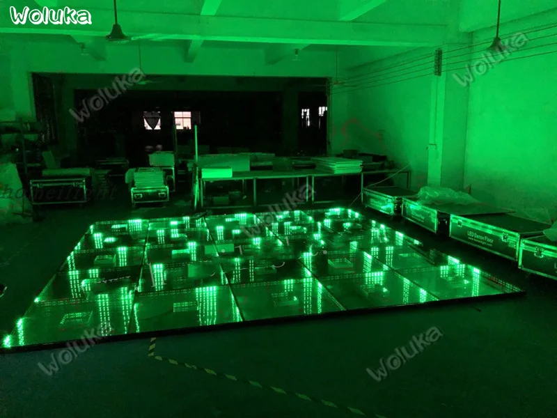 100 см 3D танцпол LED трехмерная динамическая задняя бесконечная пропасть плитка