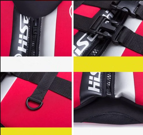 Спасательный жилет Hisea для взрослых плавучий утолщенный спасательный плавания с