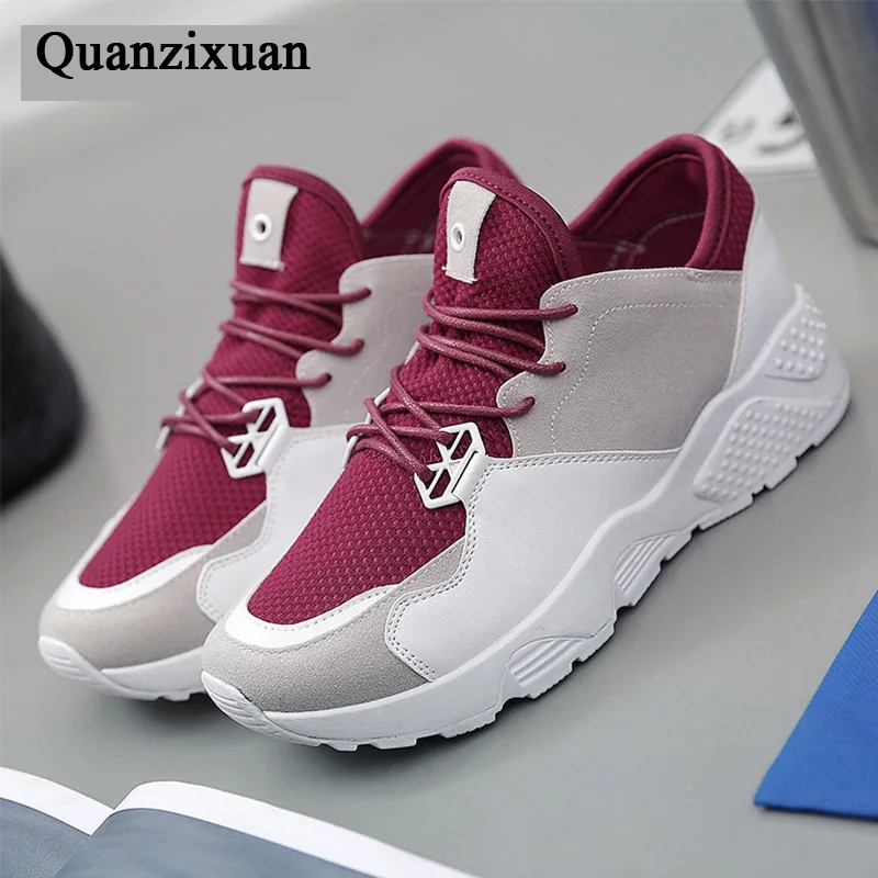 Легкая женская повседневная обувь 2018 летние новые кроссовки Женская дышащая