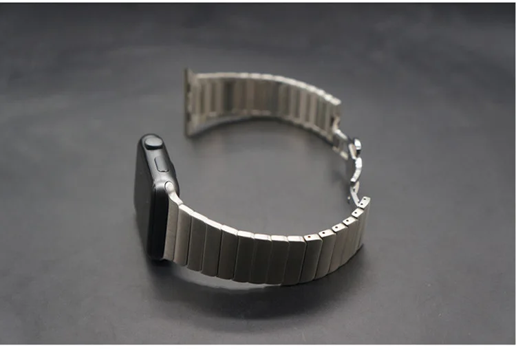 Браслет Link для Apple Watch браслет из нержавеющей стали с 1:1 оригинальный ремешок