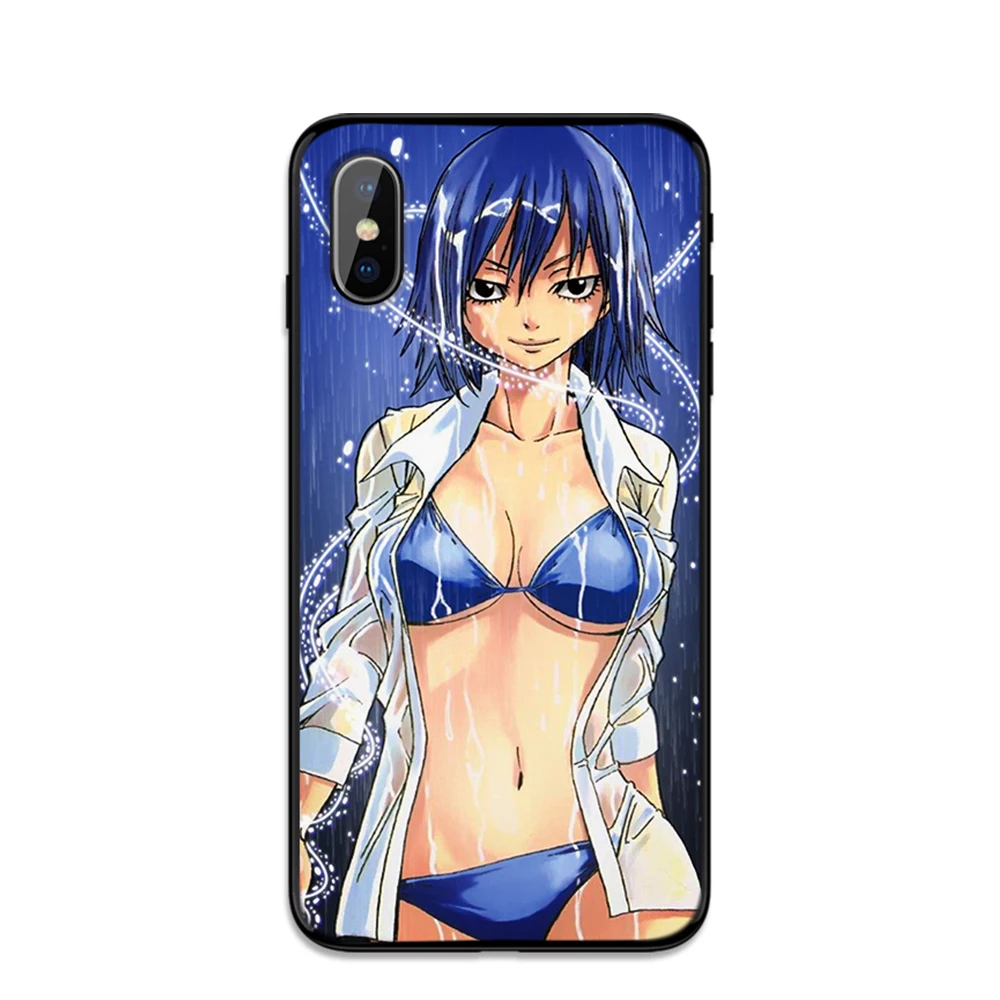 Мягкий ТПУ чехол Juvia Fairy Tail для Apple iPhone 6 6S 7 8 Plus 5 5S SE X XS MAX XR силиконовые