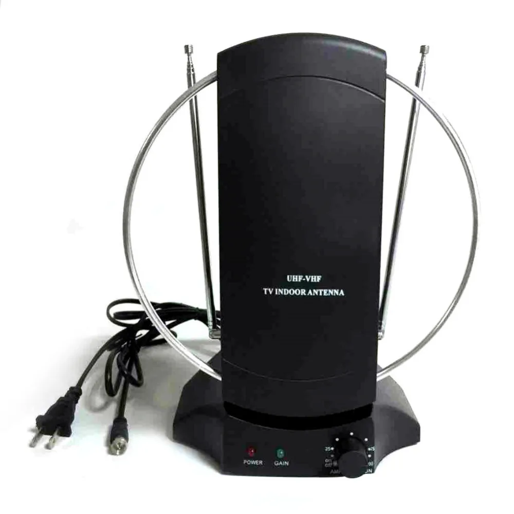 Американский тип цифровой усилитель мощности HDTV антенна с функцией зума FM для