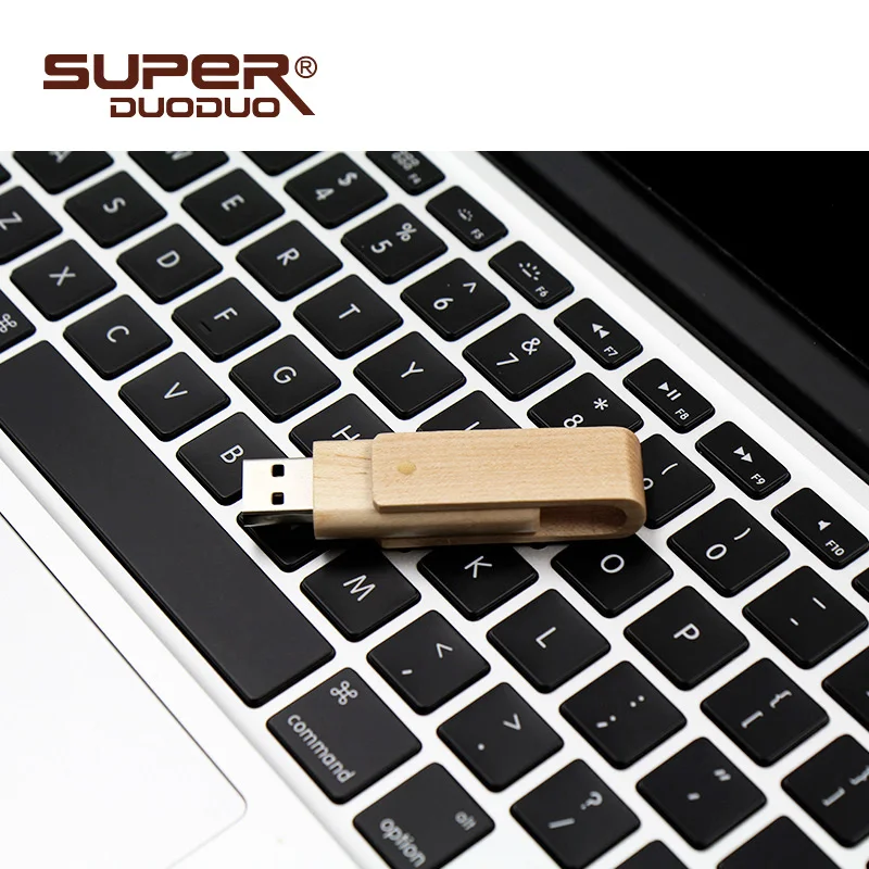 Wooden usb flash drive 64gb 32gb 16gb flash memory stick 64gb 128gb pendrive usb stick 4gb 8gb cle usb 2.0 pen drive U disk