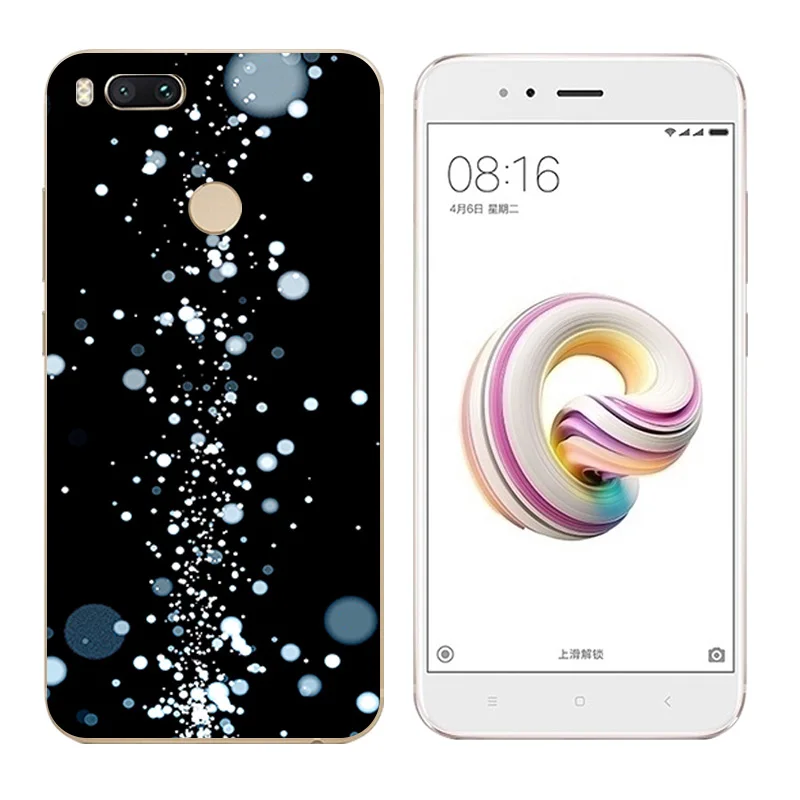 5 &quotдля Xiaomi Mi A1/Mi 5X чехлы для телефонов Мягкий ТПУ чехол Mi5X A1 черный матовый