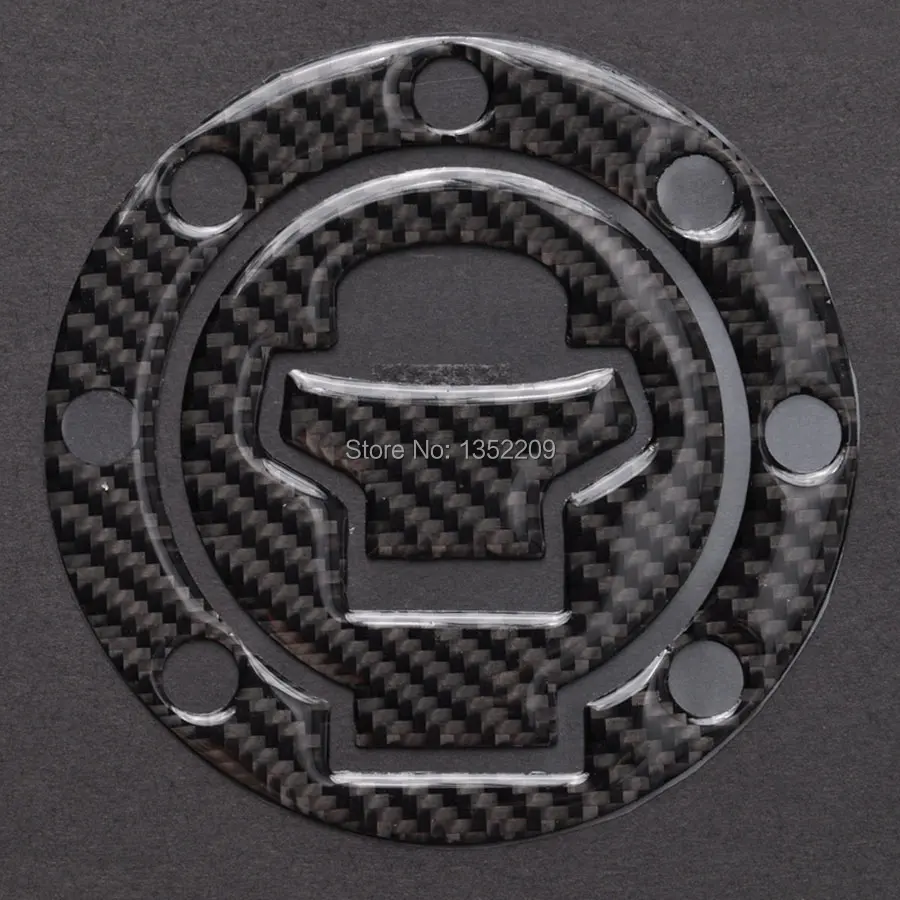 3D наклейка из настоящего углеродного волокна для топливных колпачков наклейки