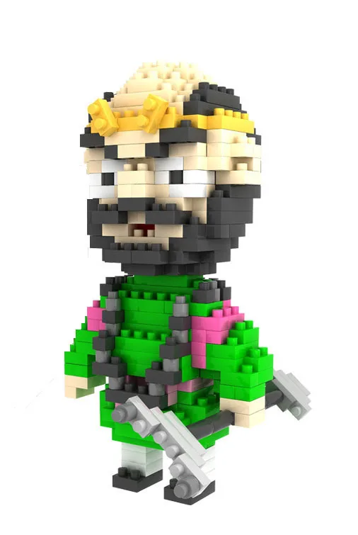 Новый пластиковый конструктор LOZ с алмазным путешествием на запад Монк Тан