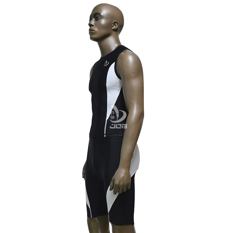 Работа из двух частей мужской профессиональный спортивный купальник Триатлон