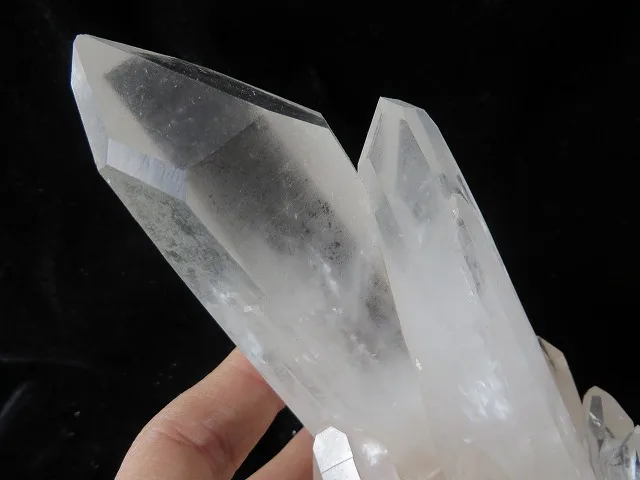 585 г АА натуральный белый прозрачный кристаллический кластер | Дом и сад