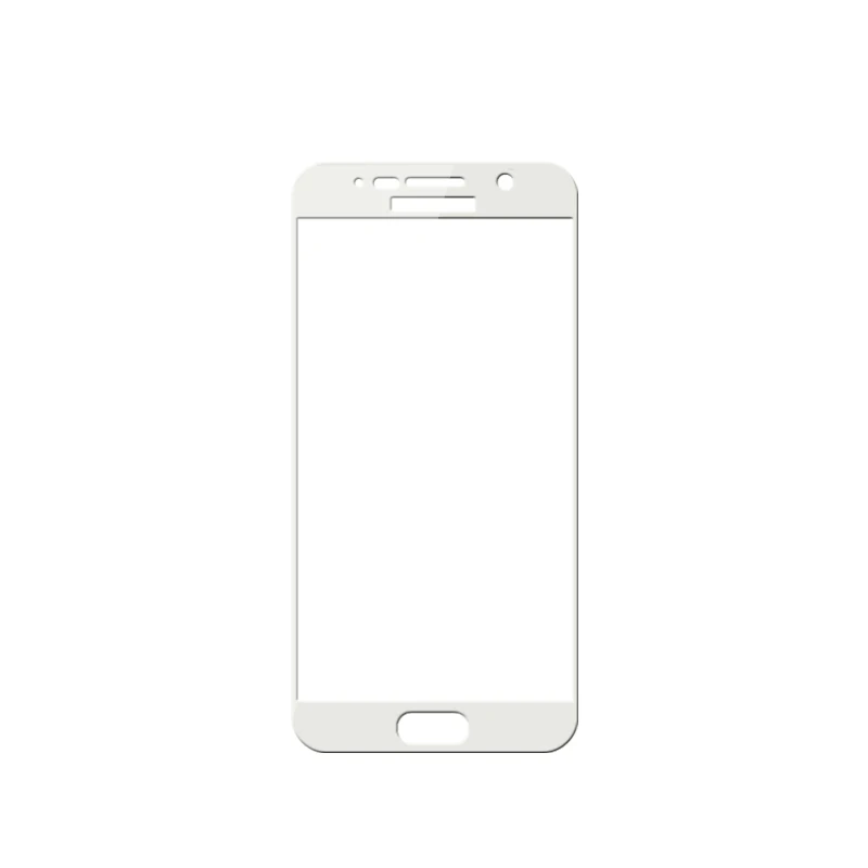 White 2 шт закаленное стекло для samsung Galaxy S6 полное покрытие 0,26 мм 2.5D экран защитное закаленное стекло для samsung Galaxy S6 стекло - Цвет: White