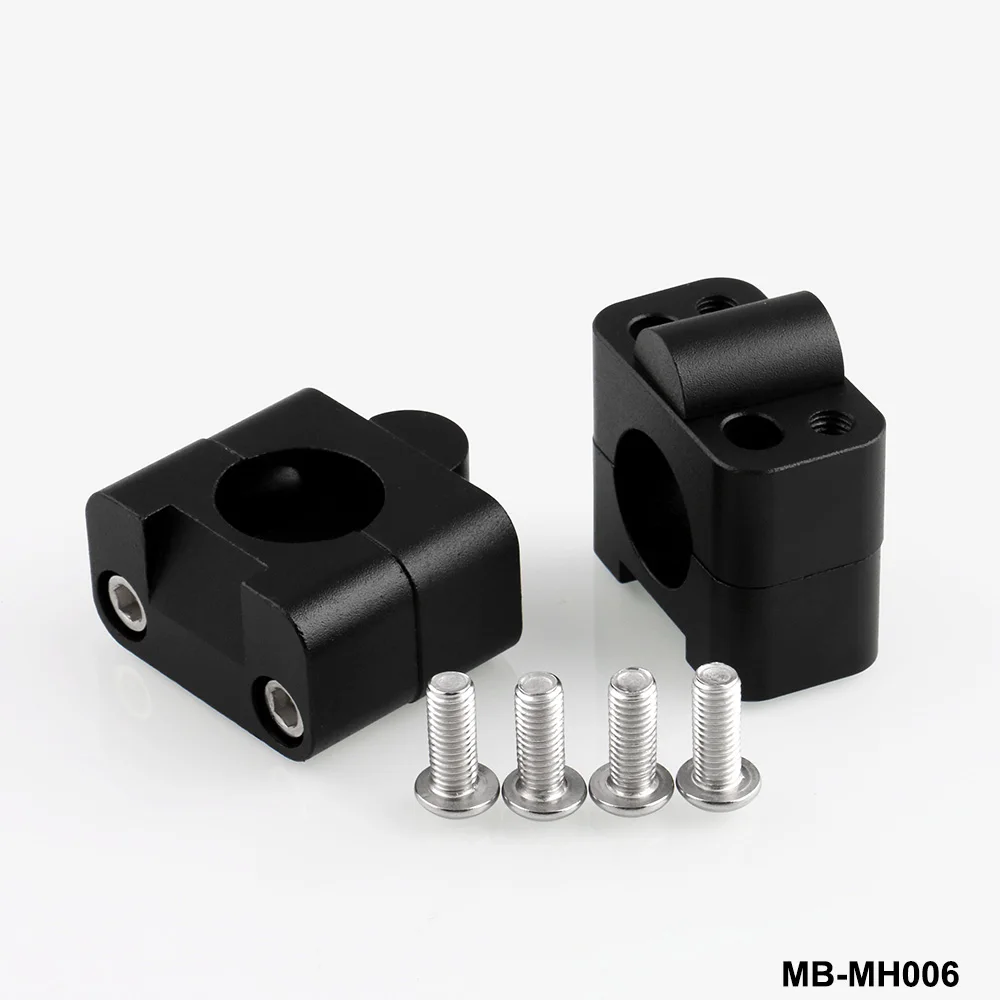 Мотоцикл 1/8 &quotРуль Крепление зажим жир бар стояк зажимы 28 мм CNC Алюминий