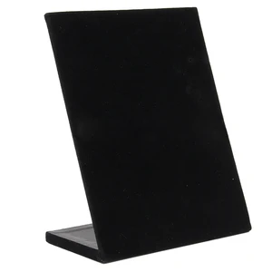 Бархатная витрина, 30 пар сережек, черный цвет