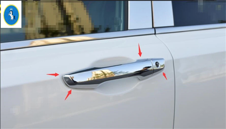 

Yimaautotrims Auto Accessory Outside Door Pull Handle Cover Trim 2 Model For Choice Fit For Honda CRV CR-V 2017 - 2020 ABS