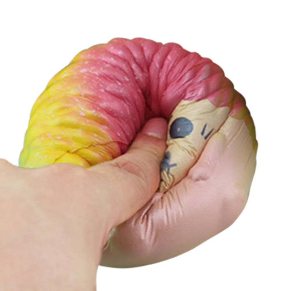 Сжимаемая игрушка сжимающий Галактический Ежик медленно восстанавливающий крем