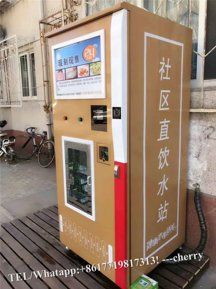 Высококачественный светодиодный торговый автомат для бутылок с водой/торговый
