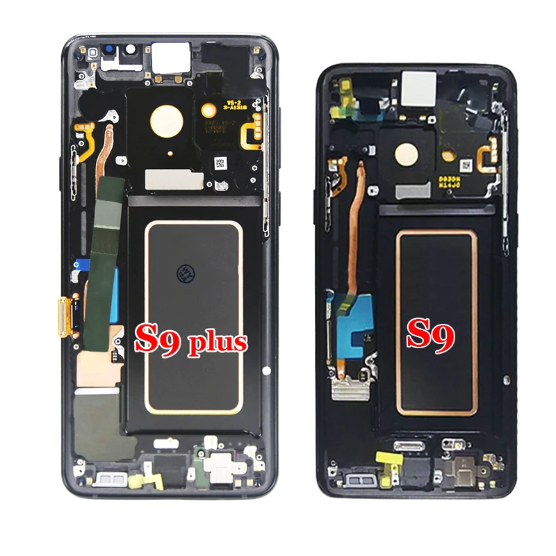 Оригинальный AMOLED ЖК-дисплей для Samsung Galaxy S9 G960F сенсорный экран с цифровым