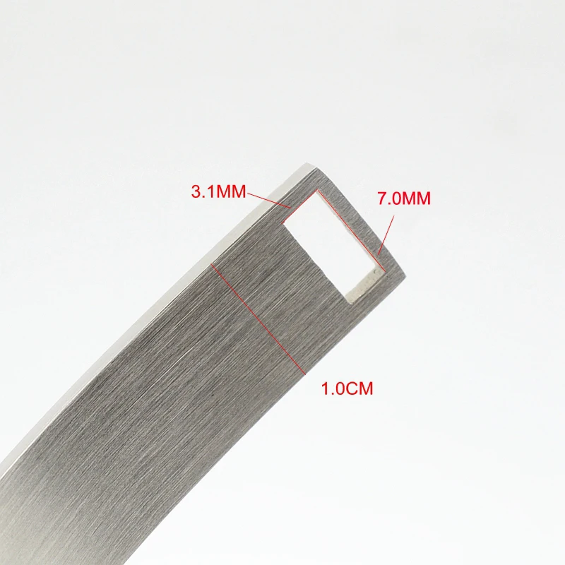 10 шт./лот золотистый тональный полированный браслет из нержавеющей стали|for