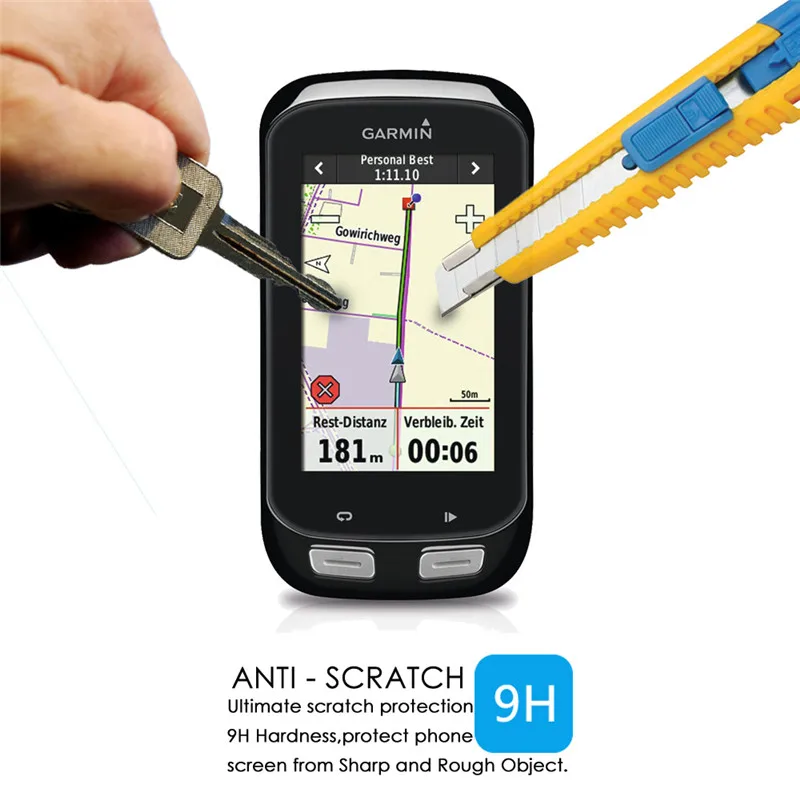Qosea для Garmin Edge 1000 9 H твердость поверхности закаленное стекло ультратонкий для Garmin Edge 1000 Высококачественная Защитная пленка для экрана