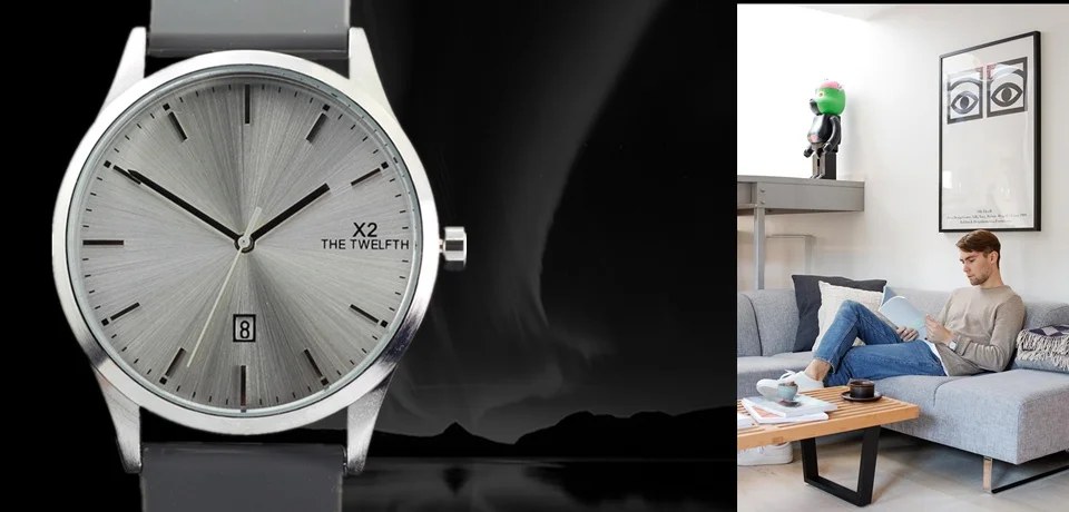 Montre homme люксовый бренд X2 Двенадцатые часы мужские модные повседневные кварцевые часы с резиновым ремешком Мужские часы Новое поступление
