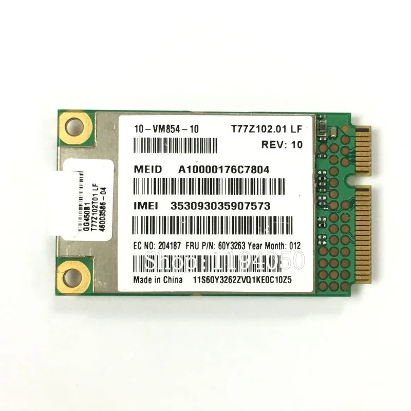 Thinkpad Lenovo Gobi2000 3G беспроводная WWAN карта 60Y3183 60Y3263 для X201/X201i/T410/T410i W510 + GPS|card|card cardcard gps |