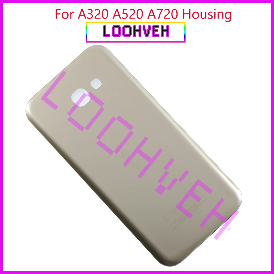 A320 A520 A720 запасная стеклянная крышка для Samsung Galaxy A3 A5 A7 2017 задняя с клеем | Мобильные