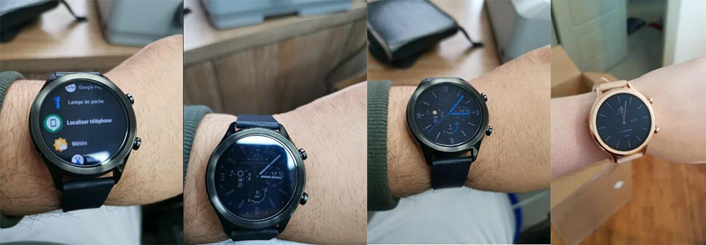 Новые смарт-часы Ticwatch C2 с ОС от Google Встроенный gps монитор сердечного ритма фитнес-трекер Google Pay 400mAh 1,3 ''AMOLED