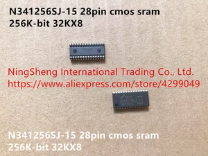 Original new 100% N341256SJ-15 28pin cmos sram 256K-bit 32KX8 power accessories