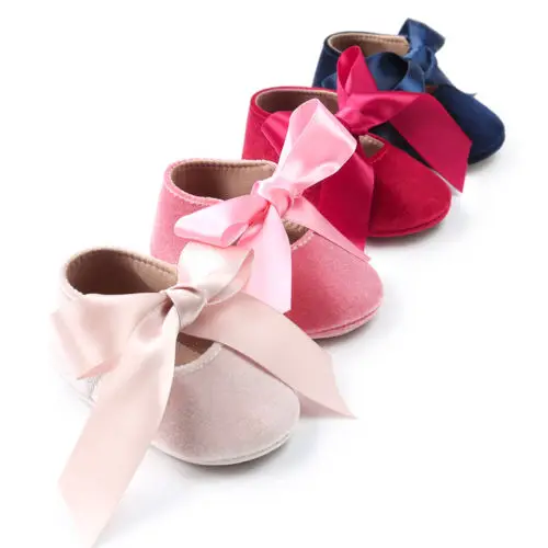 Туфли принцессы для новорожденных девочек с бантом|toddler shoes|baby girl princess shoesbaby shoes