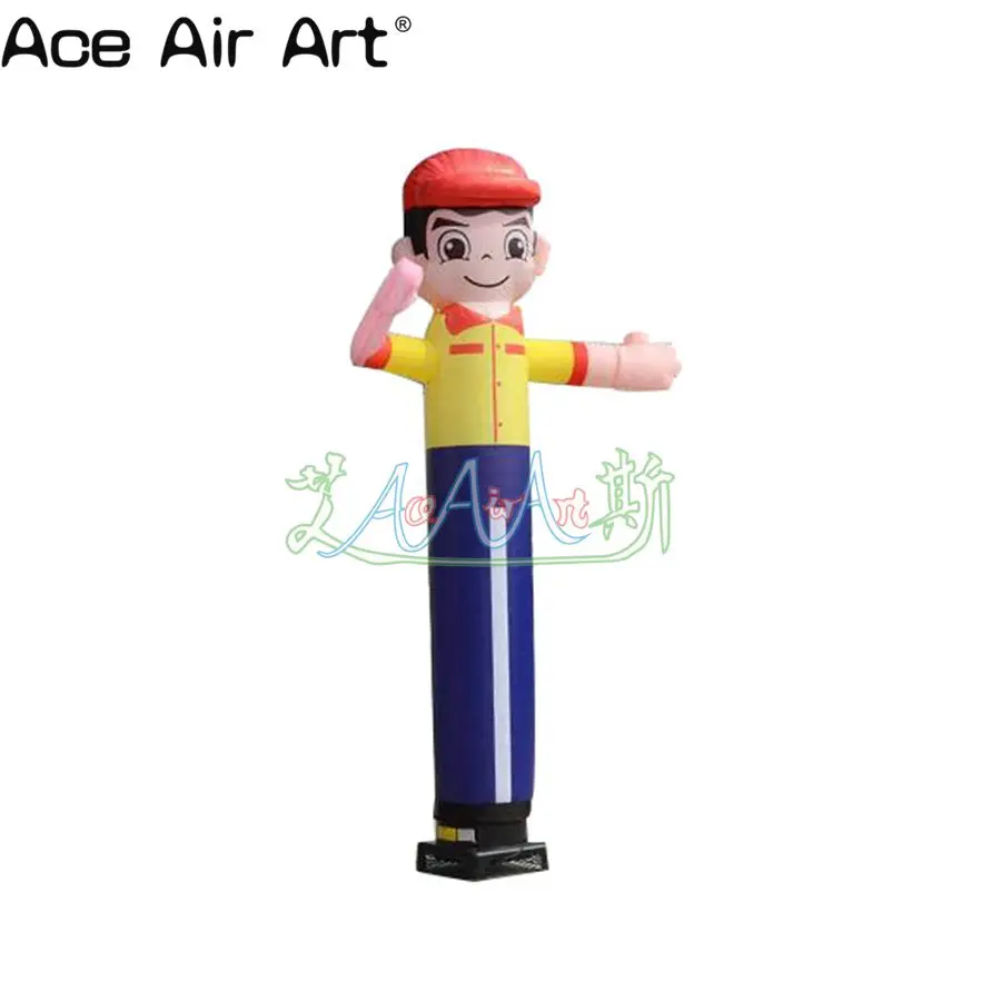 Горячая продажа надувной маленький мальчик персонаж воздушный танцор Надувное