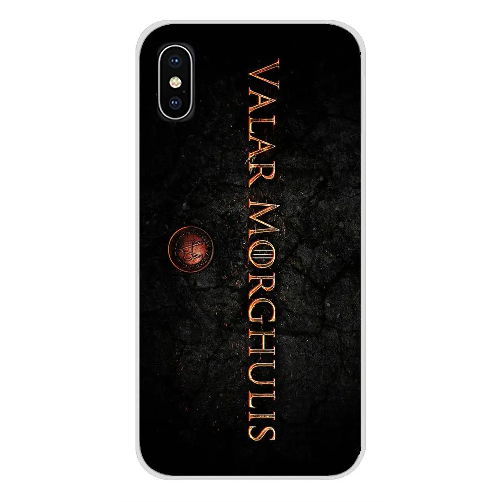 Мягкий ТПУ чехол HanHent Valar Morghulis Игра престолов для Nokia 2 3 5 6 8 9 230 3310 1 7 Plus LG Q6 X