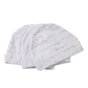 Шапки и кепки унисекс для мальчиков 0-3 месяцев 4-6 месяцев, хлопковые детские шапки и кепки, детские шапки, 3 упаковки, 0-3 месяца