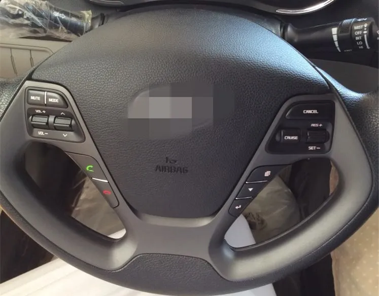 Переключатель рулевого колеса для KIA CERATO K3 с звуковым регулятором громкости музыки круиз bluetooth телефон тел звуковой переключатель