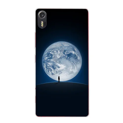 Чехол для lenovo vibe shot z90, силиконовый чехол из мягкого ТПУ с изображением космоса и Пейзажа для lenovo vibe shot z90-7, защитный чехол s shell - Цвет: NN21