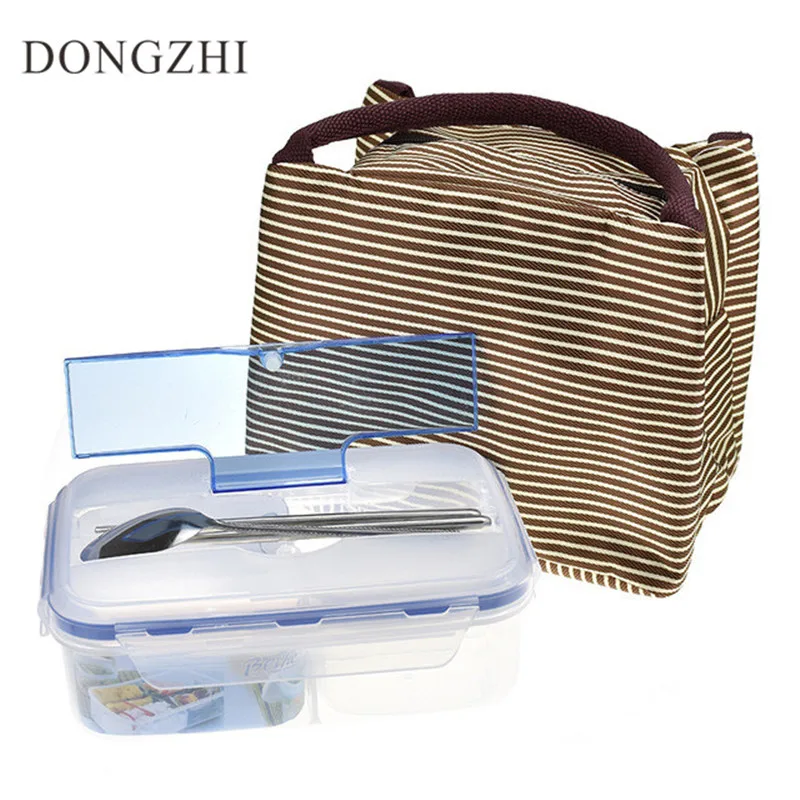 Новая Экологичная еда свежий Ланч бокс с изолированными мешки для хранения