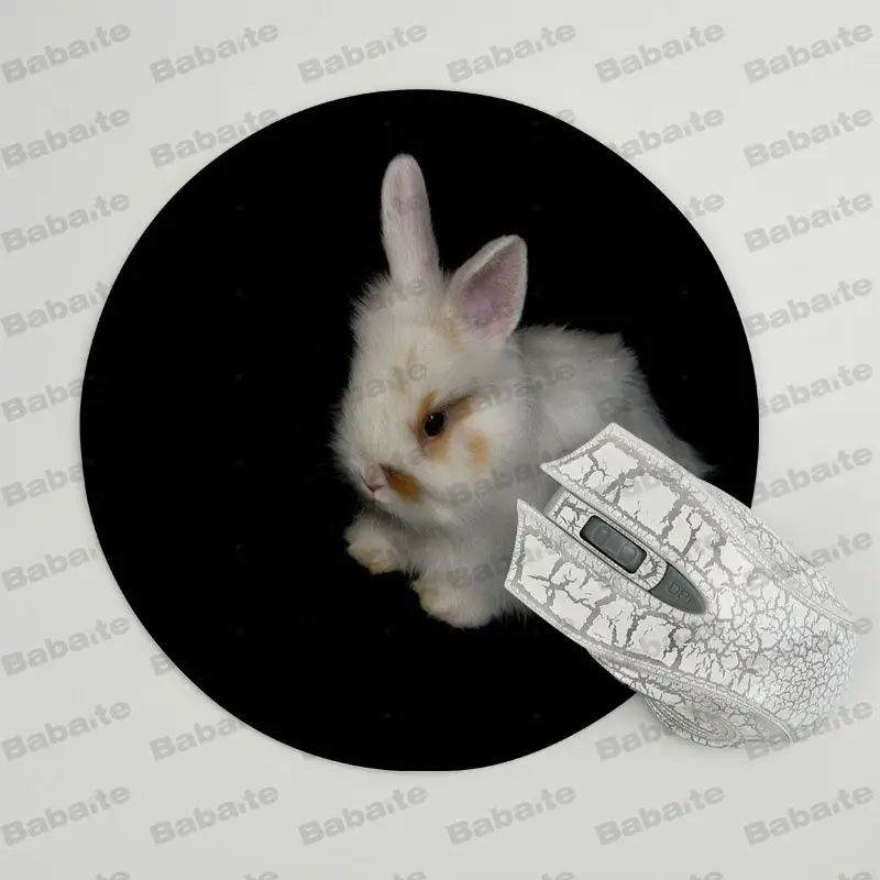 Babaite Custom Skin Cute bunny индивидуальные коврики для мыши компьютера Аниме Коврик и